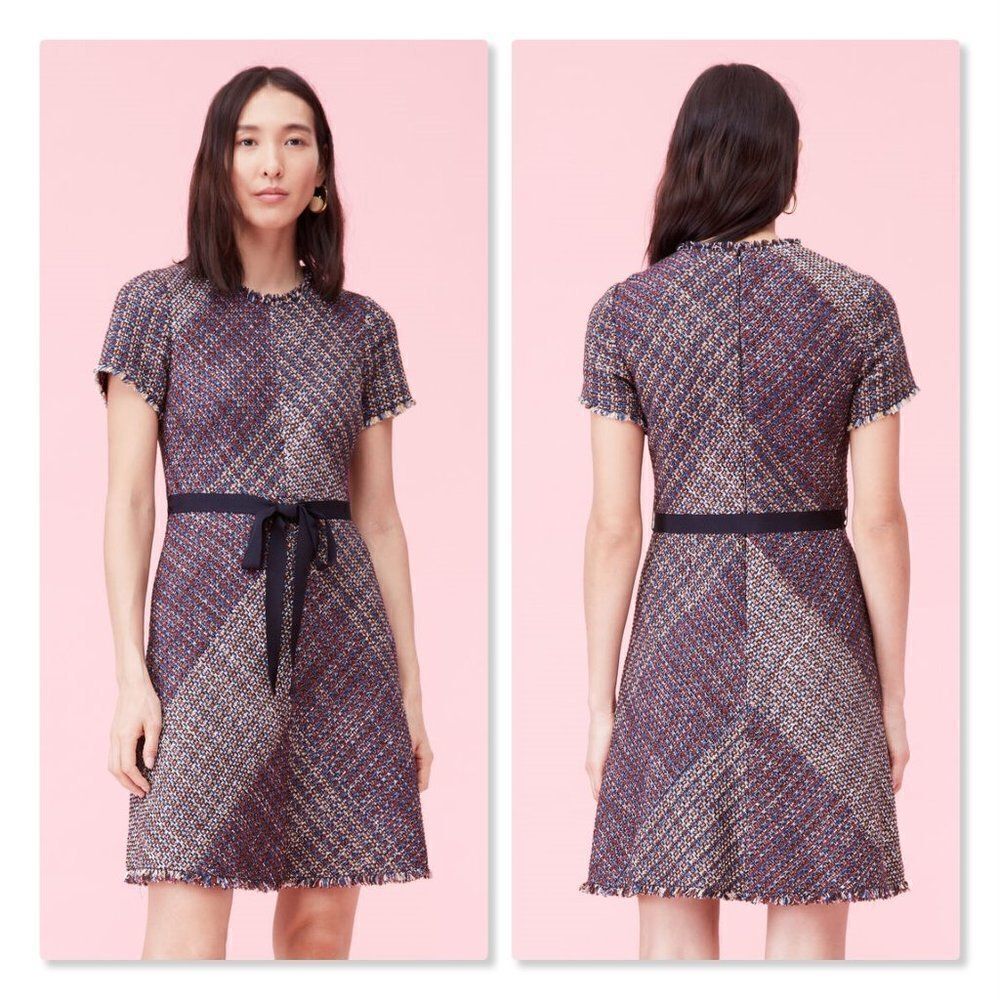 Rebecca Taylor Blanket Tweed Dress - NEW